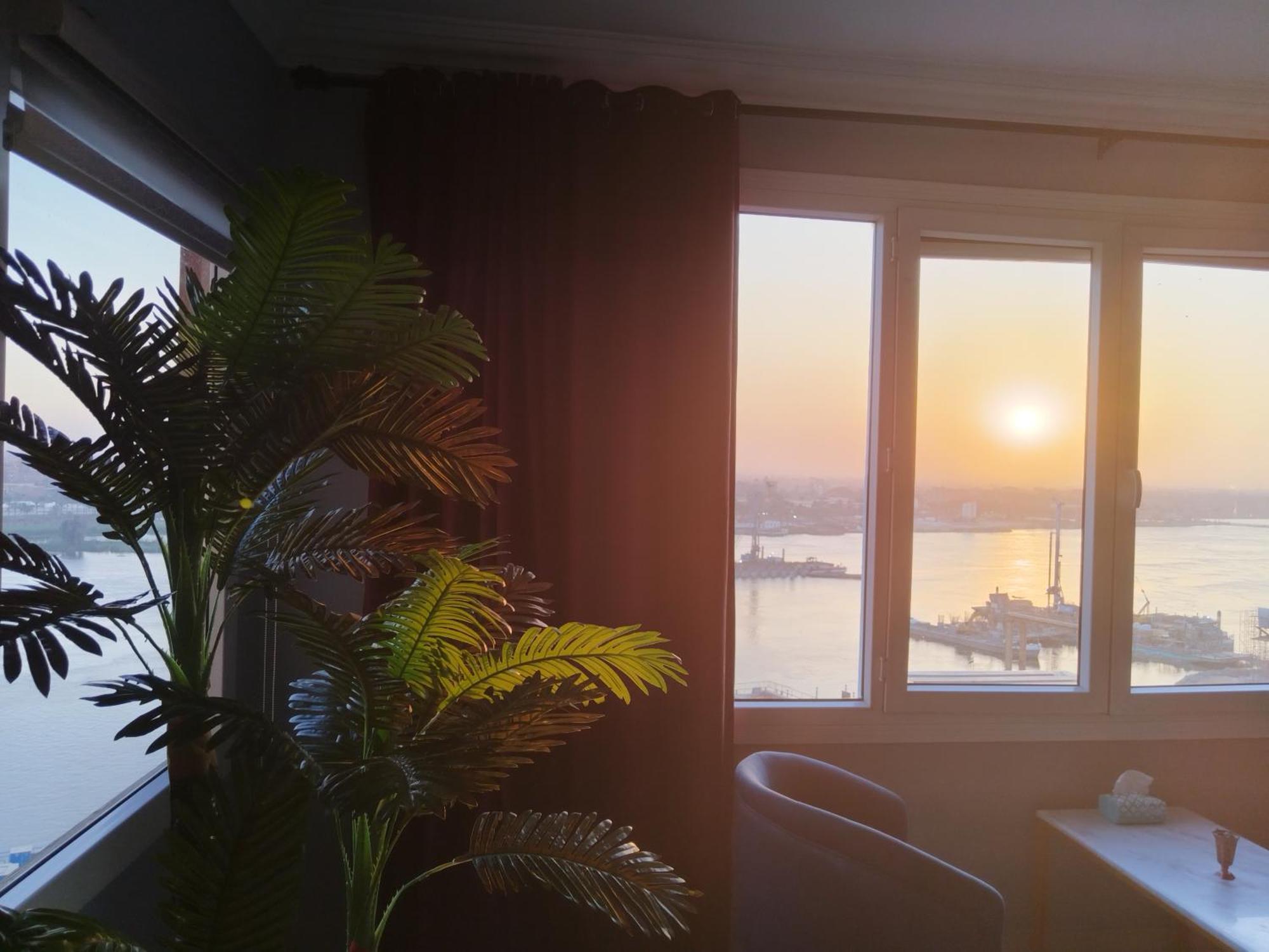 Nile Pyramidal View Apartment Kairó Kültér fotó